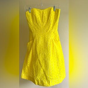 Beautiful Yellow Lilly Dress